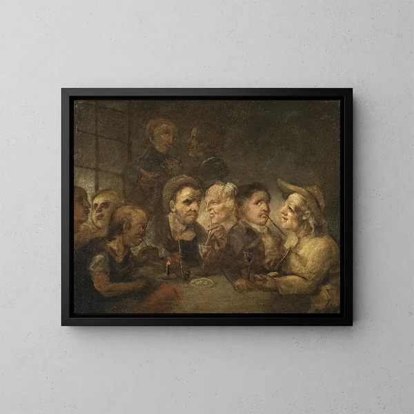 Ein Club - Elias Martin — gerahmtes Bild an der Wand