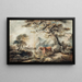 Landschaft mit Vieh - Elias Martin — gerahmtes Bild an der Wand