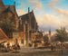 Eine niederländische Marktszene - Elias Pieter van Bommel — Ansicht des Kunstwerks