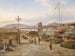 Ansicht auf Buda - Elias Pieter van Bommel — Ansicht des Kunstwerks