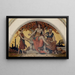 Fresco della legislazione corrotta - Elihu Vedder — quadro incorniciato alla parete