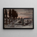 Verzweiflung - Elihu Vedder — gerahmtes Bild an der Wand