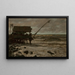 Cabane de pêche près de la jetée, Viareggio, Italie - Elihu Vedder — gerahmtes Bild an der Wand