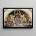 Freske der guten Verwaltung - Elihu Vedder — gerahmtes Bild an der Wand