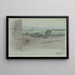 Reise auf dem Nil Nr. 15 - Elihu Vedder — gerahmtes Bild an der Wand