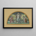 Studio per la pace e la prosperità - Elihu Vedder — quadro incorniciato alla parete