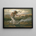 Die Sibylle von Cumae - Elihu Vedder — gerahmtes Bild an der Wand