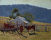 L Uhr der Melkung im Araluen-Tal - Elioth Gruner — Ansicht des Kunstwerks