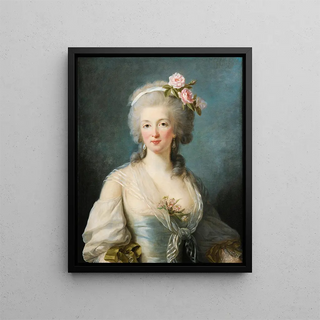 Elisabeth Louise Vige Le Brun - Portrait of a lady said portrait of Jeanne de Valois Comtesse de la Motte.webp
