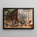 Ecken des Bauernhofs - Elise Konstantin Hansen — gerahmtes Bild an der Wand