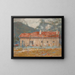 Mein Landhaus - Eliseu Visconti — gerahmtes Bild an der Wand