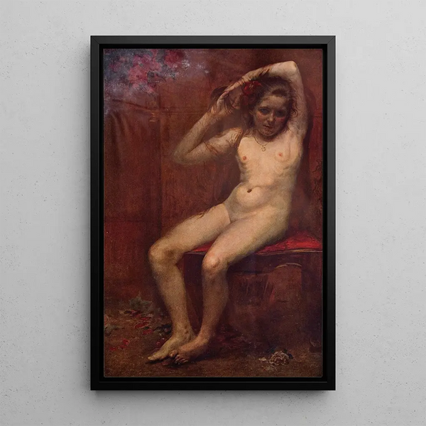 Frühling - Eliseu Visconti — gerahmtes Bild an der Wand