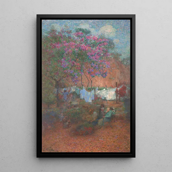 Carêmes - Eliseu Visconti — gerahmtes Bild an der Wand