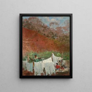 Eliseu Visconti - Roupa estendida.webp