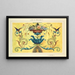 Ornement Louis XIV II - Elizabeth A Nedwill — gerahmtes Bild an der Wand