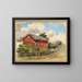 Sharon Springs - Elizabeth Boott Duveneck — gerahmtes Bild an der Wand