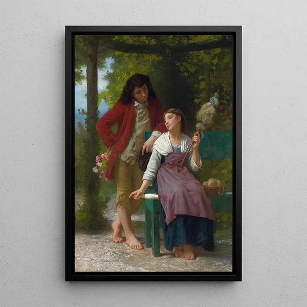 Elizabeth Jane Gardner Bouguereau - Before The Engagement.webp