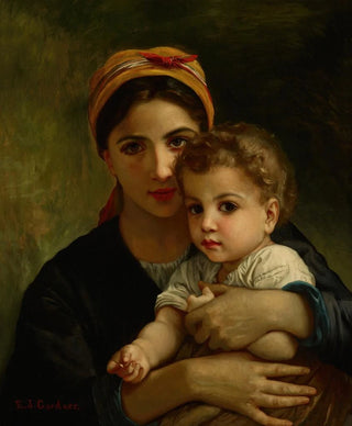 Elizabeth Jane Gardner Bouguereau - Copy of Young Girl and Child.webp