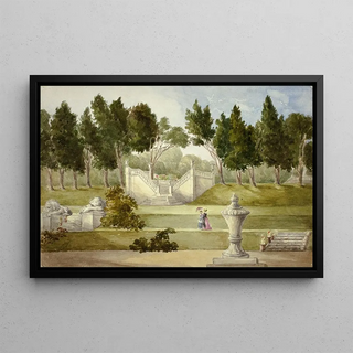 Elizabeth Murray - Garden at Clifton Hall.webp