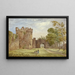 Gate of Beaumans Castle - Elizabeth Murray — framed artwork on a wall