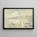Genoa from the Croce di Malta - Elizabeth Murray — framed artwork on a wall