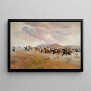 Elizabeth Southerden Thompson - Yeomanry Scouts On The Veldt.webp