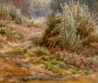 Elizabeth Strong - Wildflowers by a Stream.webp