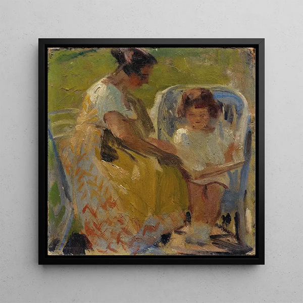 Elle Lanzer et sa fille Bettina - Otto Friedrich