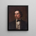 Nathan Flint Baker - Emanuel Gottlieb Leutze — quadro incorniciato alla parete