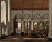 Innenansicht der Oude Kerk in Amsterdam - Emanuel de Witte — Ansicht des Kunstwerks