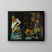 Preparazione del pasto - Emanuele Serrano — quadro incorniciato alla parete