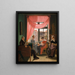 Familienporträt - Emil Brentsen — gerahmtes Bild an der Wand
