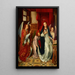 Annunciazione - Emil Bublitz — quadro incorniciato alla parete
