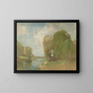 Emil Carlsen - Meadow Brook.webp