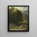 De Ramsau - Emil Jakob Schindler — quadro incorniciato alla parete