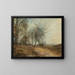 Prairies du Danube - Emil Jakob Schindler — gerahmtes Bild an der Wand