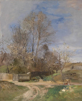 Emil Jakob Schindler - Frhlingslandschaft aus Plankenberg.webp