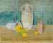 Nature morte con brocche in pietra e limoni - Emil Kraus — vista dell’opera