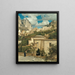 Ansicht von Capri - Emil Lugo — gerahmtes Bild an der Wand