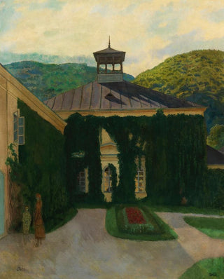 Emil Orlik - Schloss vor hgeliger Landschaft.webp
