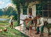 Ein Sommertag vor dem Haus - Emil Rau — Ansicht des Kunstwerks