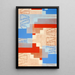 Prismen37 - Émile-Allain Séguy — gerahmtes Bild an der Wand