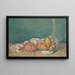 Stillleben - Émile Bernard — gerahmtes Bild an der Wand