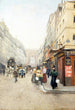 La rue du Faubourg-Saint-Denis (1) - Émile Cambiaggio — vista dell’opera
