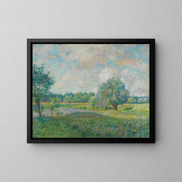 Le Saule - Émile Claus — quadro incorniciato alla parete