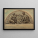 Das Seine und die Marne, die das Wappen von Alfortville umrahmen - Émile Delbos — gerahmtes Bild an der Wand