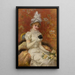 Bellezza smascherata - Émile Eisman-Semenowsky — quadro incorniciato alla parete
