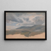 Studien der Landschaft mit Wolken - Émile Loubon — gerahmtes Bild an der Wand