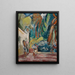 Garten der Krüge - Émile Othon Friesz — gerahmtes Bild an der Wand