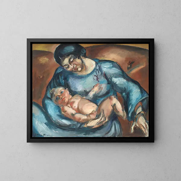 L'amour des mères - Émile Othon Friesz — quadro incorniciato alla parete